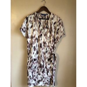 Faux Wrap Dress